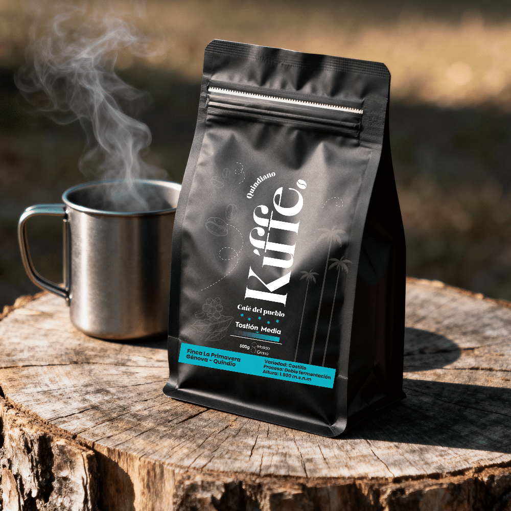 Kuffe Quindío – Café Especial Doble Fermentación 500g | Café Premium Colombia